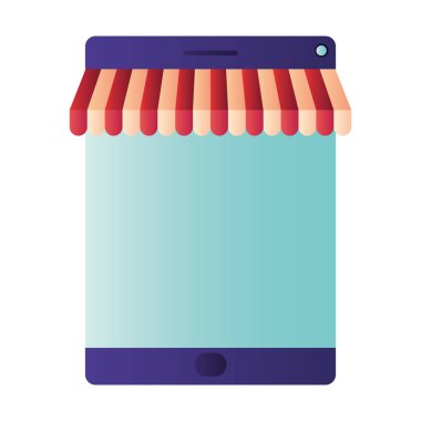 screen with tent isolated icons