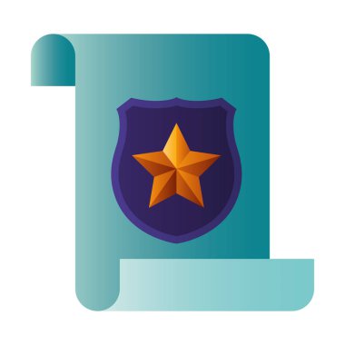 simgeler açık mektup kalkan ve pencere ile izole