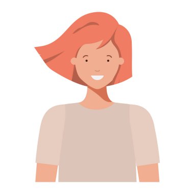 genç kadın avatar karakter