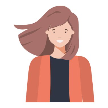 genç kadın avatar karakter