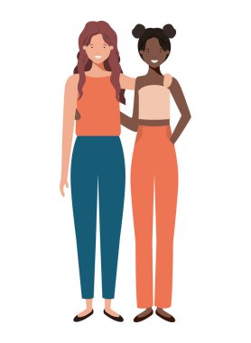 genç kadın avatar karakter