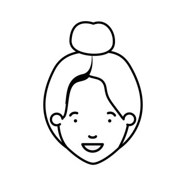 kadın avatar karakter Başkanı