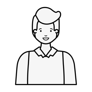 genç adam avatar karakter