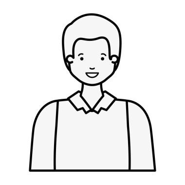 genç adam avatar karakter