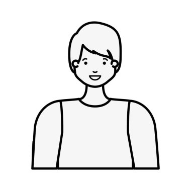 genç adam avatar karakter