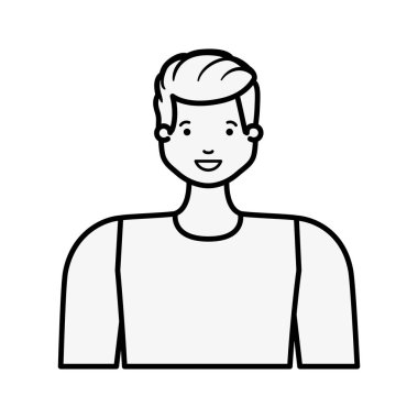 genç adam avatar karakter