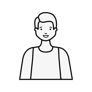 genç adam avatar karakter