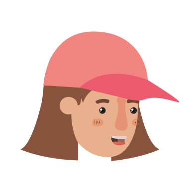 kadın kap avatar karakter ile Başkanı