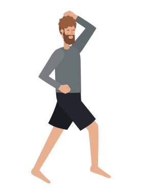 poz avatar karakter uyku ile genç kadın