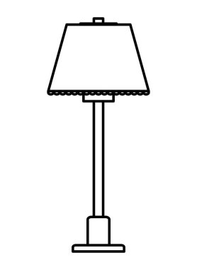 Ev lamba izole simgesi