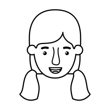 Genç kadın avatar karakter Başkanı