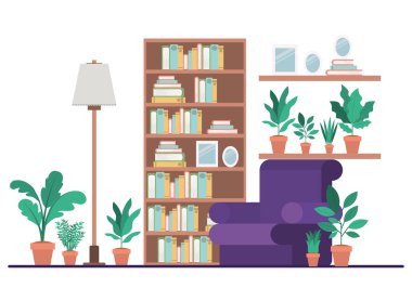 living room isolated icon