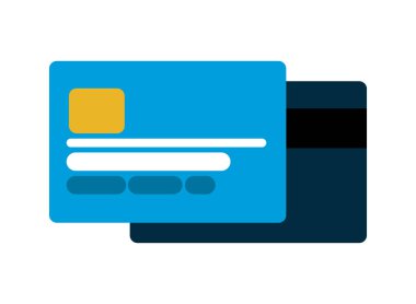 kredi kartı izole simgeler