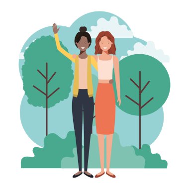 manzara avatar karakter kadınlarda