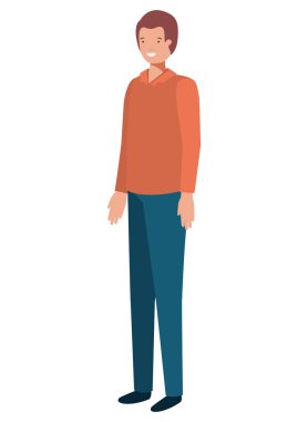 genç adam avatar karakter