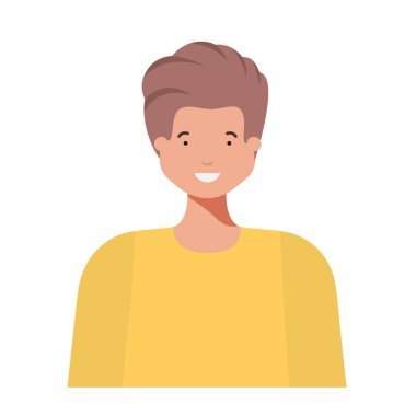 genç adam avatar karakter