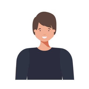 genç adam avatar karakter