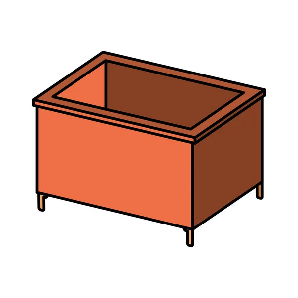 木箱隔离图标 — 图库矢量图片