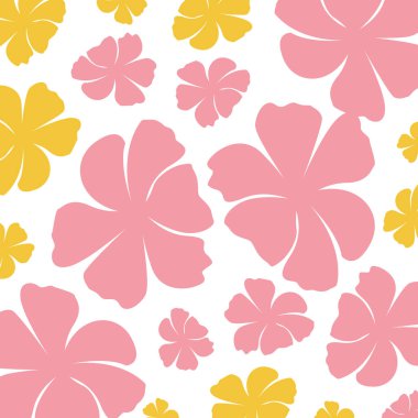 güzel çiçekler dekoratif desen izole simgesi