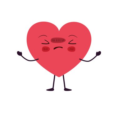 kalp aşk kawaii karakter