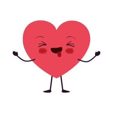 kalp aşk kawaii karakter