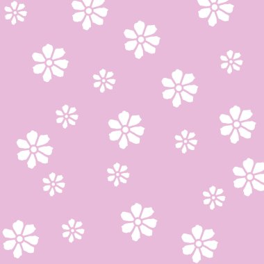 Çiçek desen izole simgesi