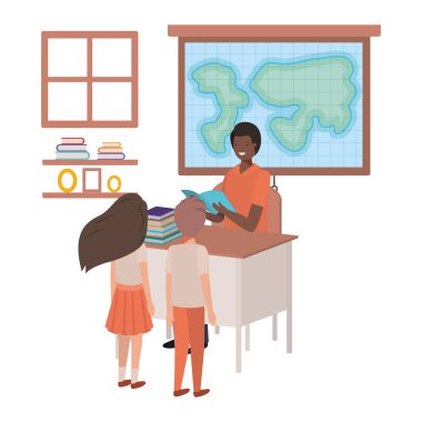 Öğretmen öğrencileri ile Coğrafya dersinde siyah