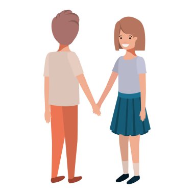 dostu genç çift karakter