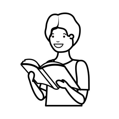 Genç öğrenci okuma kitabı