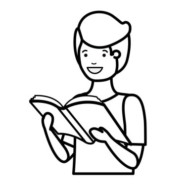 Genç öğrenci okuma kitabı