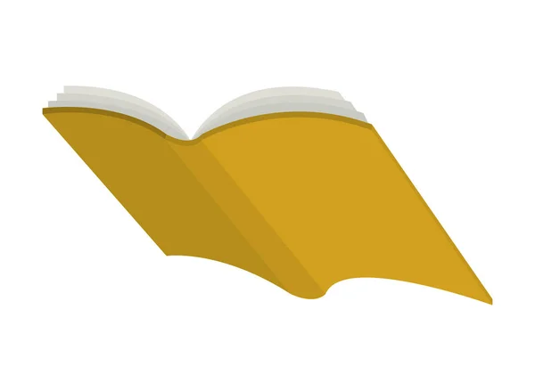 Boek literatuur tekstpictogram — Stockvector