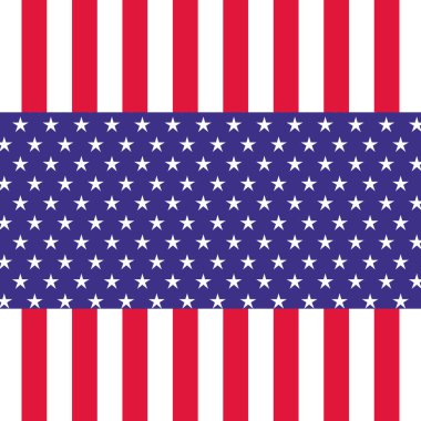 Amerikan bayrağı desen arka plan izole simgesi