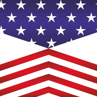 Amerikan bayrağı desen arka plan izole simgesi