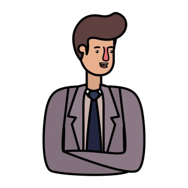 genç işadamı avatar karakter