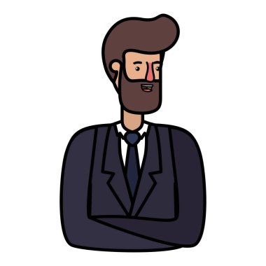 genç işadamı avatar karakter