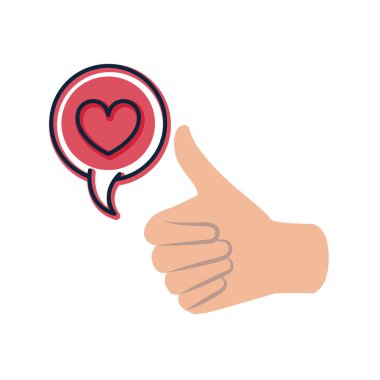 izole kalp simgesi onay elle çizim tasarım vektör