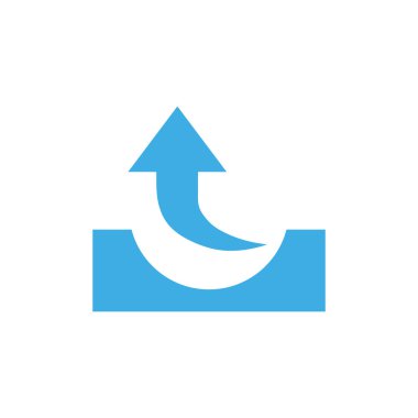 indir simge izole simgesi