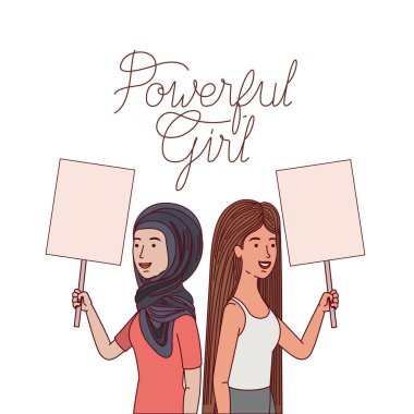 etiket güçlü kız avatar karakter kadınlarla