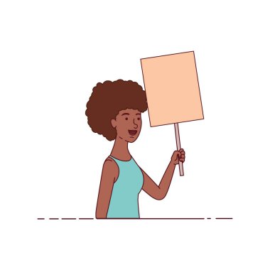 Genç kadın avatar karakter