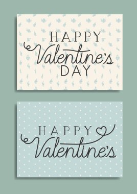 mutlu sevgililer günü kartları ayarla