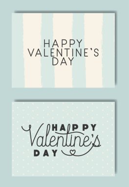 mutlu sevgililer günü kartları ayarla