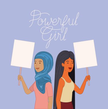 kadın karakter ile feminist haber grubu