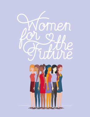 kadın karakter ile feminist haber grubu