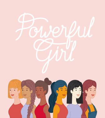 kadın karakter ile feminist haber grubu