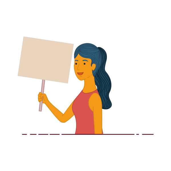 женщина с биркой древесного авангарда
