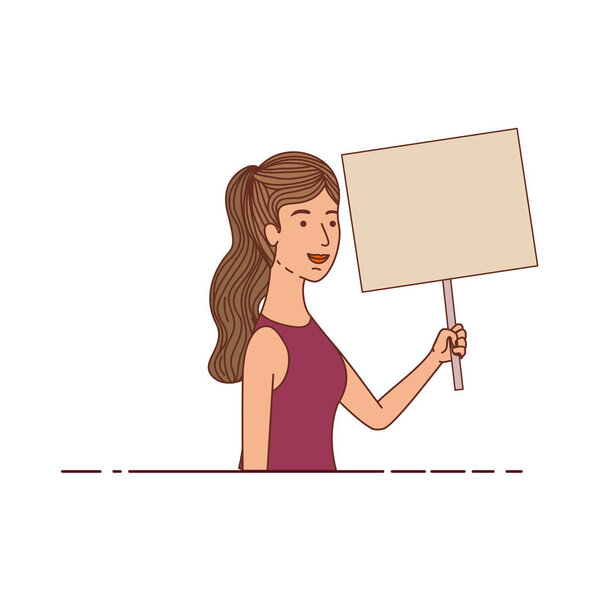 женщина с биркой древесного авангарда
