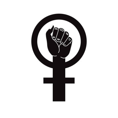 kavga sinyali izole simgesinde el