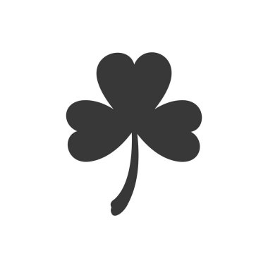 şanslı yonca izole simgesi