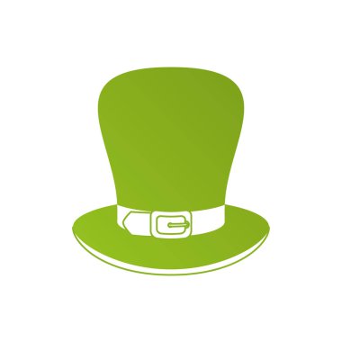 cüce cin şapka izole simgesi