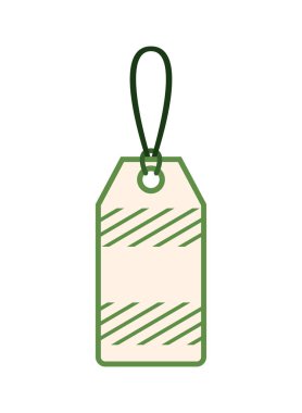 St patrick günü ticari etiketi izole simgesi